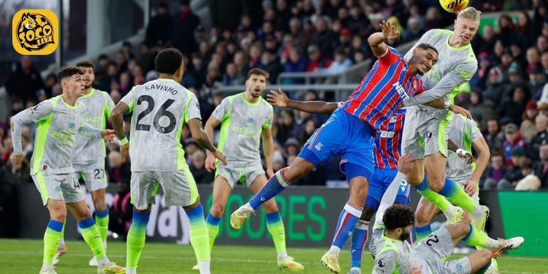 Phong độ của Crystal Palace vs Man City gần đây